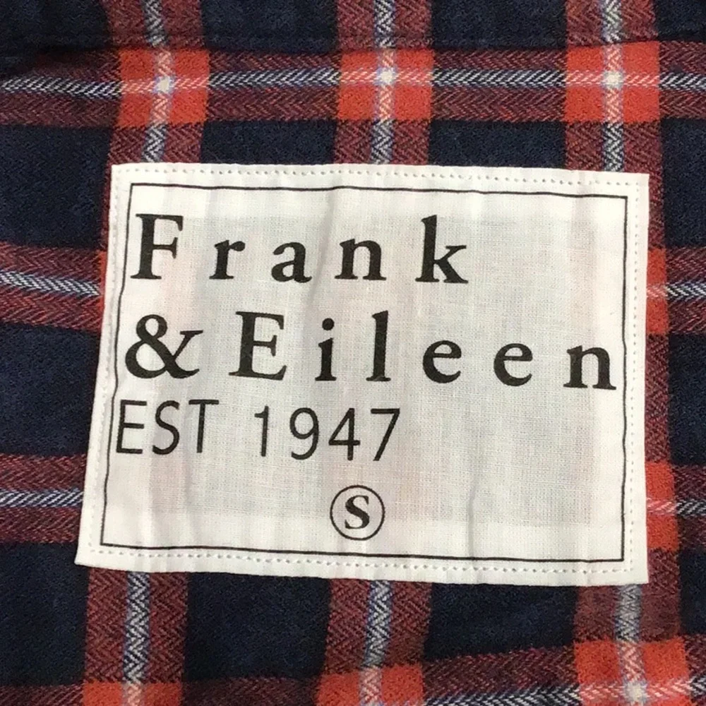 Frank & Eileen Navy and Red Plaid Button Down Shirt - Picture 3 of 4